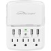 Compucessory Wall Charger Surge Protector - 4 x USB - 540 J