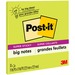Post-it Super Sticky Big Notes - 30 x Green - 11" x 11" - Square - 30 Sheets per Pad - Green - Sticky, Removable - 1 Each