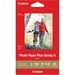 Canon PP-301 Photo Paper Plus Glossy II - 4" x 6" - 70 lb Basis Weight - 260 g/m Grammage - Glossy - 1 Each - White