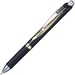 EnerGel RTX Gel Pen - 0.5 mm Pen Point Size - Refillable - Retractable - Black Liquid Gel Ink Ink - Metal Barrel - Plastic Tip - 1 Each
