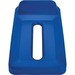 Rubbermaid Commercial Slim Jim Vertical Lid Paper Blue - Rectangular - Resin - 1 Each - Blue