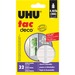UHU Tac Deco Extra Strong Adhesive Putty Pads - 1 / Pack