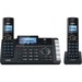 VTech DECT 6.0 Cordless Phone - Black - Cordless - 2 x Phone Line - 2 x Handset - Speakerphone - Answering Machine - Hearing Aid Compatible
