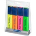 Staedtler Textsurfer Classic 364 Highlighter - Chisel Pen Point Style - Refillable - Assorted Pigment-based Ink - 4