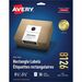 Avery® Internet Shipping Labels, 5-1/2" x 8-1/2" , 20 Labels (18126) - 5 1/2" Width x 8 1/2" Length - Permanent Adhesive - Rectangle - Inkjet - White - Paper - 2 / Sheet - 25 Total Sheets - 50 Total Label(s) - 50 / Pack - Permanent Adhesive, Jam Resis