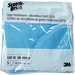 3M Microfiber Cloth - Blue - 14" (355.60 mm) Length x 12.50" (317.50 mm) Width - 5 / Pack - Oil-free, Long Lasting, Heavy Duty, Corrosion Resistant - Blue