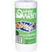 White Swan Paper Towels - 2 Ply - 8.6" x 10.9" - White - Paper - Eco-friendly, Absorbent, Perforated - For Kitchen, Hand - 90 - 1 / Roll