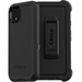 OtterBox Carrying Case (Holster) Google Pixel 4 Smartphone - Black - Drop Resistant, Dirt Resistant, Scrape Resistant, Bump Resistant, Lint Resistant Port, Dust Resistant - Polycarbonate Shell, Synthetic Rubber Cover, Polycarbonate Holster - Belt Clip - 1