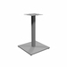 Heartwood 900- Square Metal Base - 19.8" x 19.8" x 28" - Material: Metal - Finish: Silver, Powder Coated