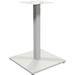 Heartwood 900- Square Metal Base - 19.8" x 19.8" x 28" - Material: Metal - Finish: White, Powder Coated