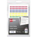 Avery Removable Colour Coding Labels - - Height1/4" Diameter - Removable Adhesive - Round - Red, Blue, Green, Yellow - 192 / Sheet - 4 Total Sheets - 768 / Pack