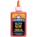 Elmers Glow In The Dark Pourable Glue - School Project, Craft Project, Classroom Activities - 1 Each - Pink