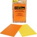 Post-it Extreme Adhesive Note - 25 Sheets per Pad - Yellow, Orange - Paper - Water Resistant, Adhesive, Durable - 2 / Pack