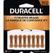 Duracell Battery - For Hearing Aid - 312 - 1.4 V DC - 8 / Pack