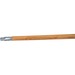 Globe 15/16" x 54" Threaded Metal-Tip Lacq Wood Handle