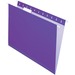 TOPS Letter Hanging Folder - 8 1/2" x 11" - Purple - 25 / Box
