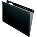 TOPS Legal Hanging Folder - 8 1/2" x 14" - Black - 25 / Box