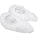 RONCO Microporous Shoe Cover - Recommended for: Industrial, Assembly, Food Processing, Beverage Processing, General Purpose, Sanitation, Janitorial, Maintenance, Carpentry, Drywall, Dental, ... - X-Large Size - Dust, Particulate, Dirt, Grime, Splash, Contaminant, Foot Protection - Polypropylene, MicroFiber - White - Microporous, Abrasion Resistant, Fluid Resistant, Non-skid, Tear Resistant, Moisture Resistant, Durable, Anti-slip - 100 / Box