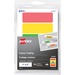 Avery Removable Rectangular Colour Coding Labels - 1" Width x 3" Length - Removable Adhesive - Rectangle - Green, Orange, Red, Yellow - 5 / Sheet - 15 Total Sheets - 75 Total Label(s) - 75 / Pack