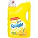 Sunlight Standard Dishwashing Liquid - Liquid - 142 fl oz (4.4 quart) - Lemon Fresh Scent - 1 Each - Yellow