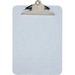 Westcott Granite Colour Plastic Clipboard - Letter Size - 8 1/2" x 11" - Spring Clip - Plastic - Granite - 1 Each