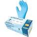 RONCO NITECH EDT Examination Gloves - Wet Protection - Extra Large Size - Blue - Powder-free, Latex-free, Sweat Resistant - For Food, Medical, General Purpose - 100 / Box - 5 mil (0.13 mm) Thickness