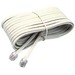 Softalk Phone Line Cord 15 Ff., Ivory - 15 ft Phone Cable for Phone, Telephone, Modem - First End: 1 x Phone - Male - Second End: 1 x Phone - Male - Extension Cable - Ivory - 1 Each
