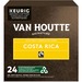 VAN HOUTTE K-Cup Coffee - Compatible with Keurig Brewer - Light - K-Cup - Costa Rica - 24 / Box