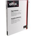 Offix Sheet Protector - For Letter 8 1/2" x 11" Sheet - Polypropylene - 100 / Box