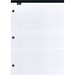 Offix Figuring Pad - 50 Sheets - Ruled - 3 Hole(s) - Letter - 8 1/2" x 11 3/4" - 1 Each