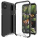 Blu Element DropZone Rugged Case Black for iPhone XS/X - For Apple iPhone XS, iPhone X Smartphone - Black, Clear - Scratch Resistant, Impact Resistant, Shock Absorbing, Anti-scratch, Drop Resistant - Polycarbonate, Thermoplastic Polyurethane (TPU) - 1 Pack
