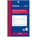 Blueline Requisitions - 50 Sheet(s) - 2 PartCarbonless Copy - 7.01" x 4.25" Form Size - Blue Cover - 1 Each