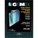 Gemex Name Badge Holder - 2.25" (57.15 mm) x 3.50" (88.90 mm) x - Vinyl - 100 / Box - Clear