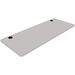 Star Tucana Conference Table Top - Rectangular Curved Top - 60" Table Top Length x 24" Table Top Width x 1" Table Top Thickness - Gray - Polyvinyl Chloride (PVC) - 1 Each