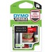 Dymo Durable D1 Labels - 1/2" - Rectangle - Red - 1 Each