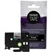 Premium Tape Label Tape - Alternative for Brother TZe-325 - 3/8" x 26' (9 mm x 8 m) - White on Black - 1 Pack