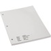eSc Additional White Sheets - Letter - 8.50" (215.90 mm) x 11" (279.40 mm) Sheet Size - 3 x Holes - White Sheet(s) - 100 / Pack