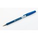 Offix Ballpoint Pen - Medium Pen Point - Blue - Rubberized Barrel - 1 Each