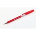 Offix Ballpoint Pen - Medium Pen Point - Red - Rubberized Barrel - 1 Each