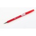 Offix Ballpoint Pen - Fine Pen Point - Red - Rubberized Barrel - 1 Each