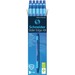 Slider Edge Ballpoint Pen - Broad Pen Point - Blue - Rubberized Barrel - 10 / Box