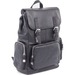 bugatti Sartoria Carrying Case (Backpack) for 15.6" Notebook - Black - Top Grain Leather Body - Embossed Bugatti Logo - Shoulder Strap - 17" (431.80 mm) Height x 11" (279.40 mm) Width x 5" (127 mm) Depth - 1 Each