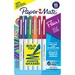 Paper Mate Flair Marker - Bold Marker Point - Assorted - 6 / Pack