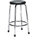 Global Utility Stool - Black Polyurethane Seat - 1 Each