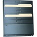 FC Metal Wall File - 6 Compartment(s) - Compartment Size 8" (203.20 mm) x 15.50" (393.70 mm) - 19.5" Height x 16.3" Width x 2.3" Depth - Black - 1 Each