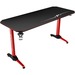Ergopixel Ergopixel Terra Series Gaming Desk - Red - Rectangle Top - 80 kg Capacity - Red - Medium Density Fiberboard (MDF), MicroFiber - 1 Each