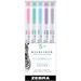 Zebra Pen Mildliner Highlighter 5pk Friendly (NEW!) - Fine Marker Point - Chisel, Bullet Marker Point Style - Mild Lemon Yellow, Mild Apricot, Mild Coral Pink, Mild Cyan, Mild Dark Gray Water Based Ink - Plastic Barrel - 5 Pack