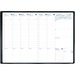 Quo Vadis Prenote Weekly Planner Refill, 11-3/4" x 8-1/4" , French - Weekly - 12 Month - December 2025 to December 2026 - 8:00 AM to 9:00 PM - Half-hourly - 1 Week Double Page Layout - 8 1/4" (209.55 mm) x 11 3/4" (298.45 mm) Sheet Size - White Sheet - Sewn - Paper - 0.3" (7.62 mm) Height - 1 Each