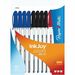 Paper Mate InkJoy 100 Ballpoint Pen - 1 mm Pen Point Size - Assorted - Translucent Barrel - 10 / Pack