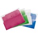 VLB Letter Expanding File - 8 1/2" x 11" - 12 Pocket(s) - Assorted - 1 Each